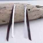 Long Minimalist Necklace Fin..