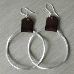 Boho Big Hoop Earrings Ham..